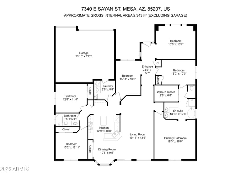 7340 E Sayan St, Mesa, AZ 85207