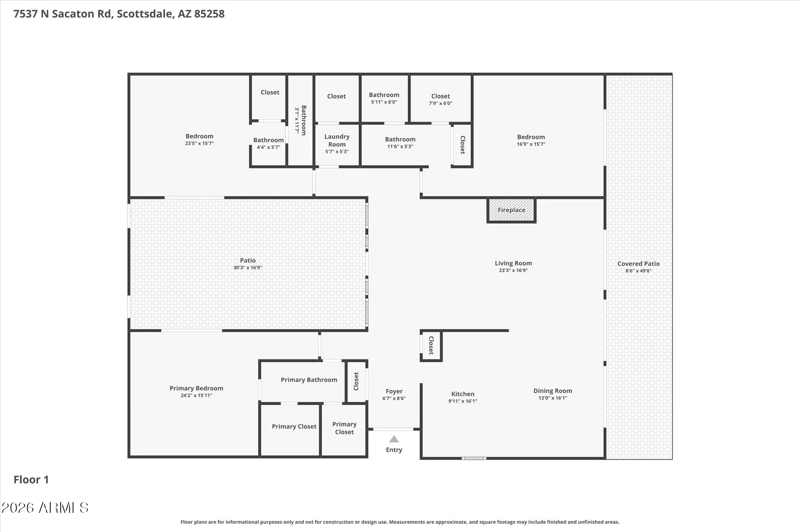 7537 N Sacaton Rd, Scottsdale, AZ 85258