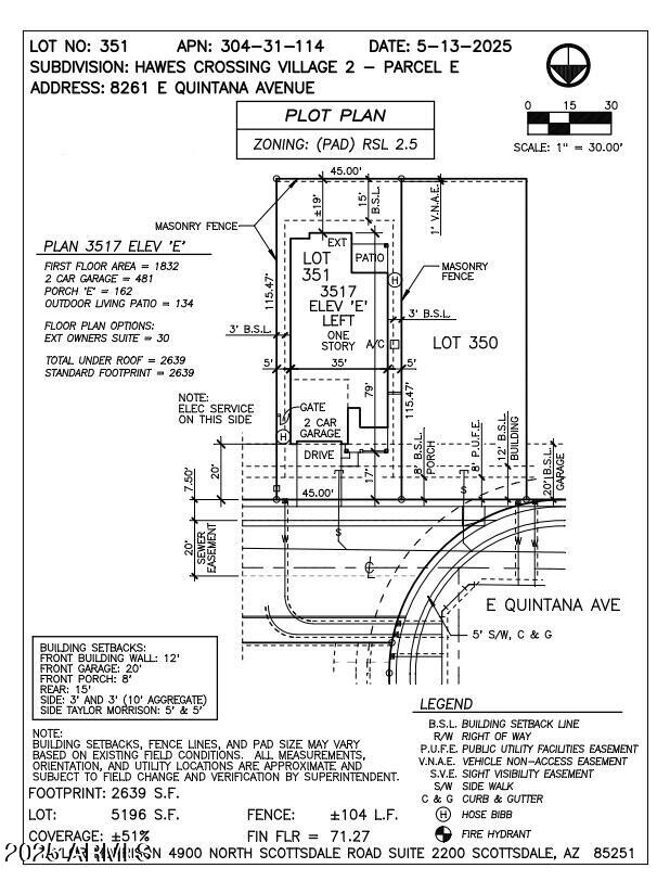 8261 Quintana Ave, Mesa, AZ 85212
