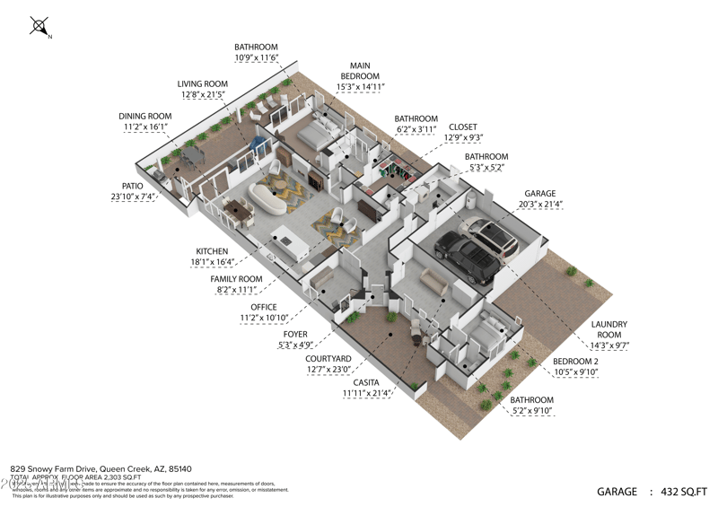 829 Snowy Farm Dr, Queen Creek, AZ 85140