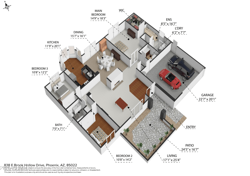 838 Brook Hollow Dr, Phoenix, AZ 85022