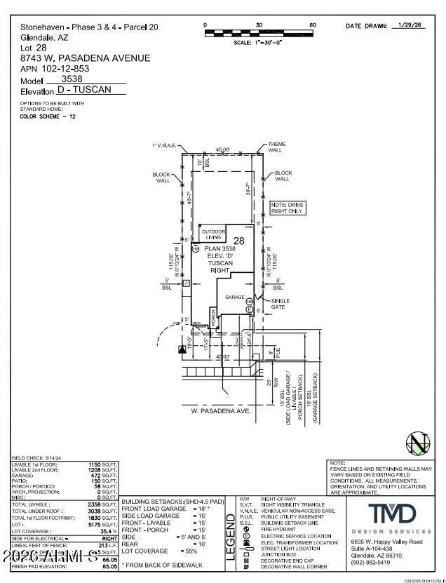 8743 W Pasadena Ave, Glendale, AZ 85305