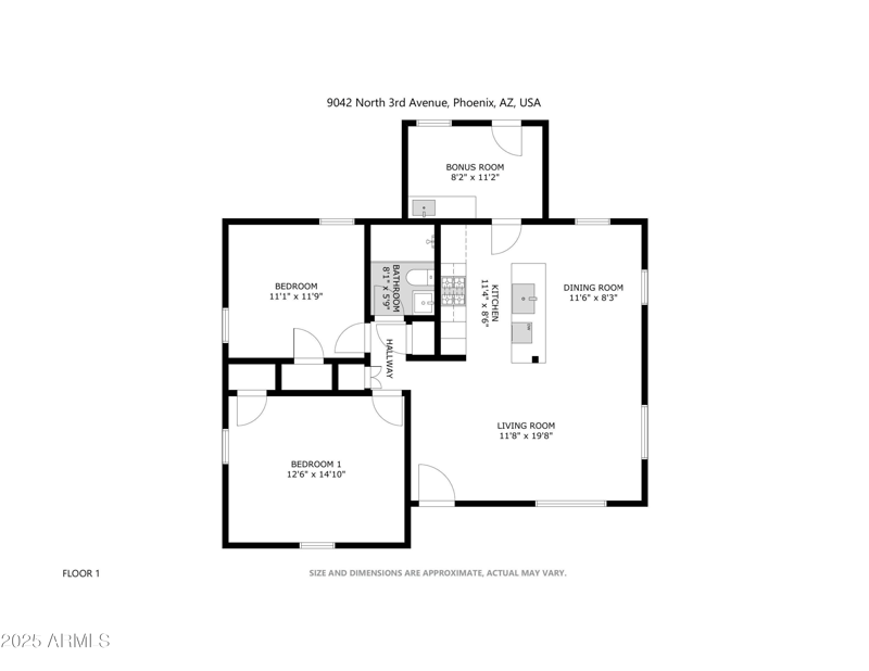 9042 3rd Ave, Phoenix, AZ 85021