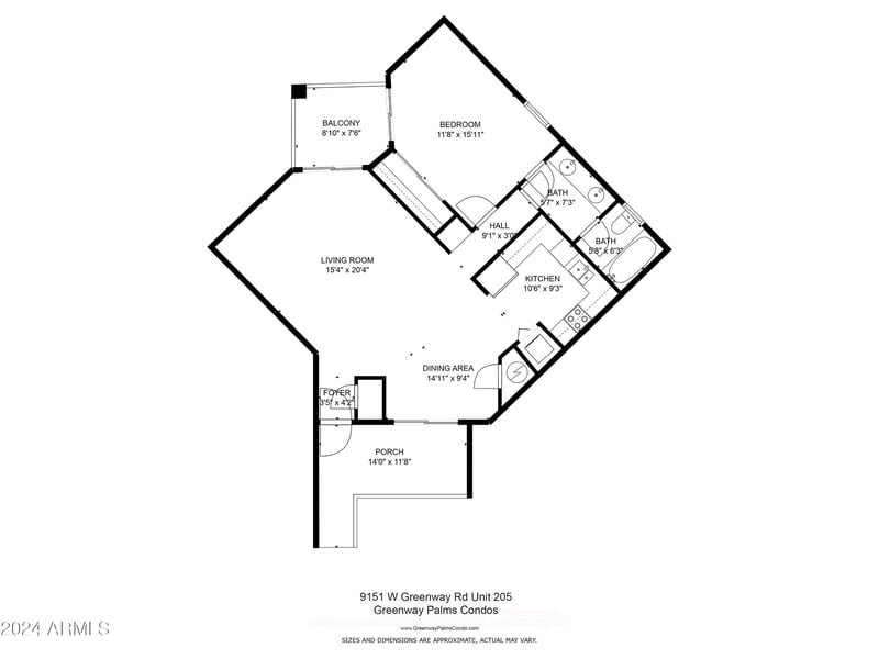 9151 Greenway Rd #205, Peoria, AZ 85381