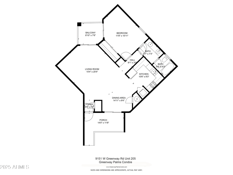 9151 Greenway Rd #205, Peoria, AZ 85381