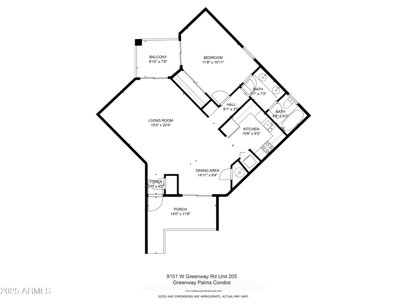 9151 Greenway Rd #205, Peoria, AZ 85381