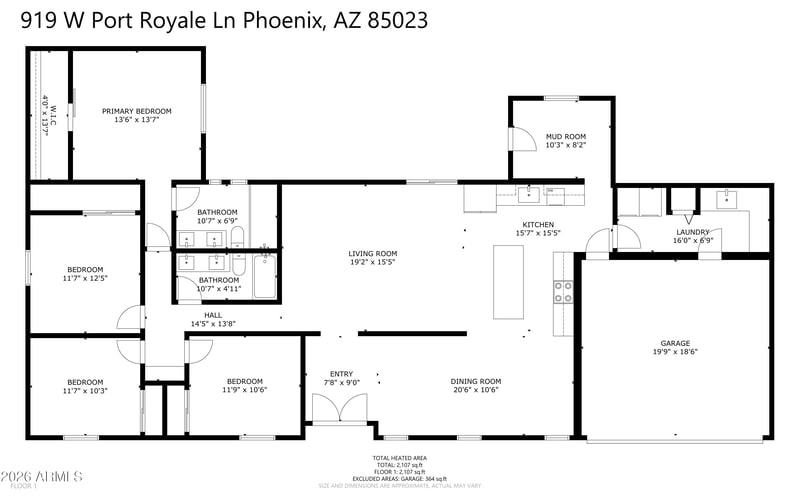 919 Port Royale Ln, Phoenix, AZ 85023