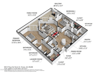 945 Playa Del Norte Dr #1019, Tempe, AZ 85288