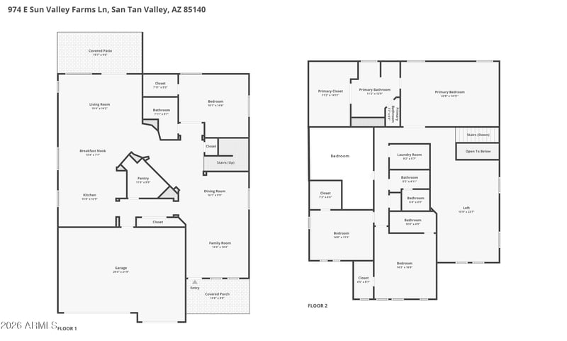 974 E Sun Valley Farms Ln, San Tan Valley, AZ 85140