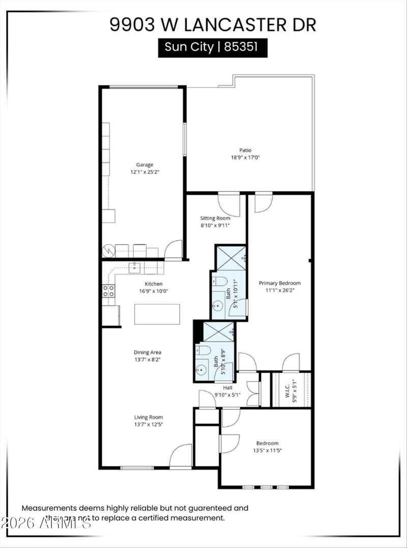 9903 Lancaster Dr, Sun City, AZ 85351