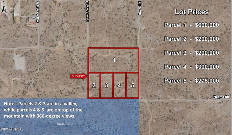 0 Lot 5 Royce Rd #-, Queen Creek, AZ 85142