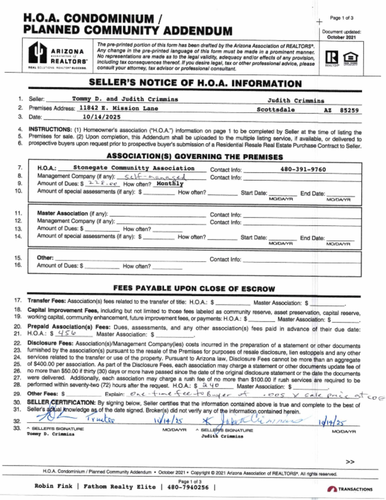 11842 Mission Ln, Scottsdale, AZ 85259