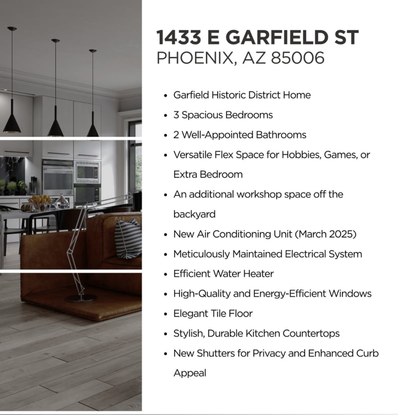 1433 E Garfield St, Phoenix, AZ 85006