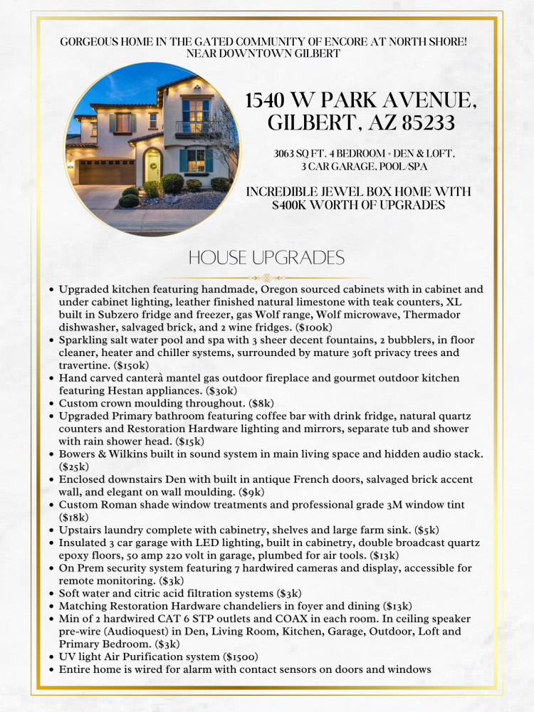 1540 W Park Ave, Gilbert, AZ 85233