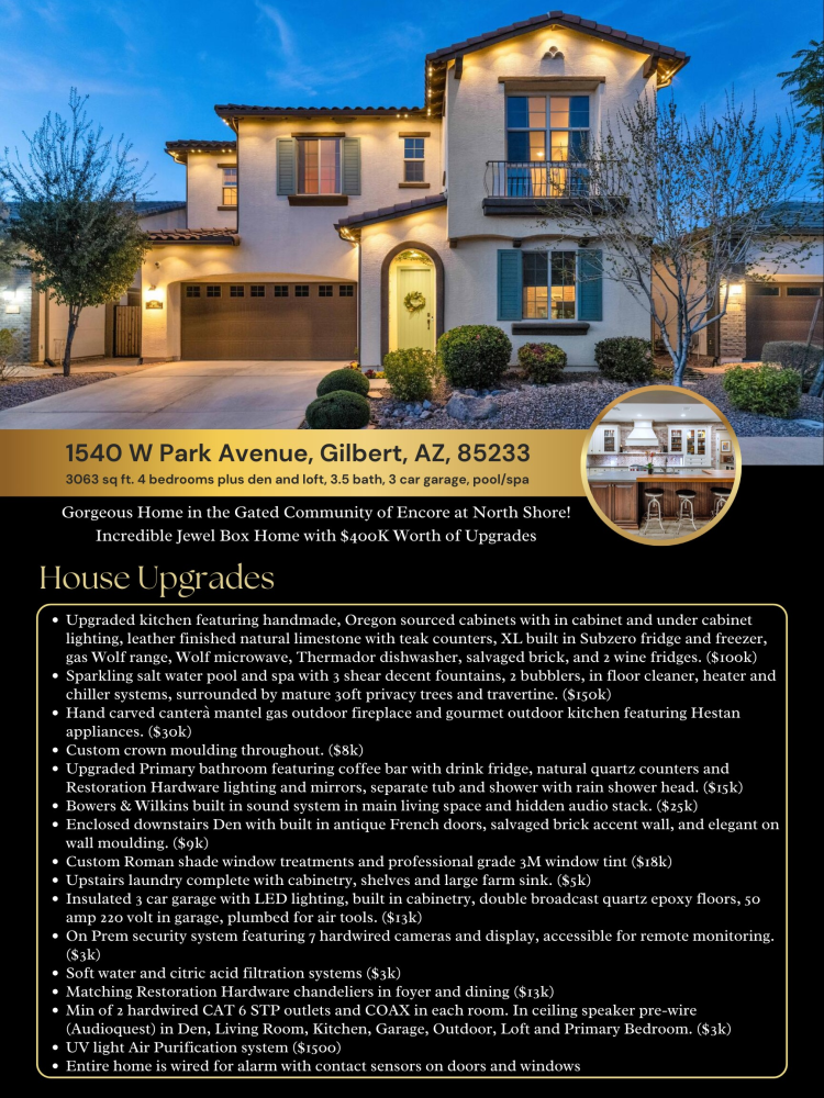 1540 W Park Ave, Gilbert, AZ 85233