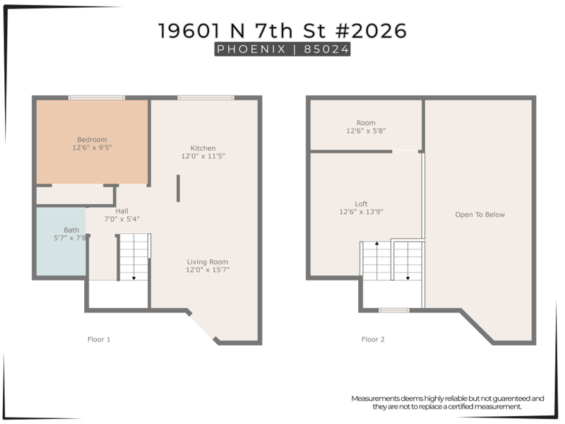 19601 N 7th St #2026, Phoenix, AZ 85024