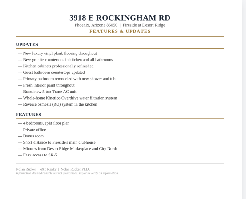 3918 Rockingham Rd, Phoenix, AZ 85050