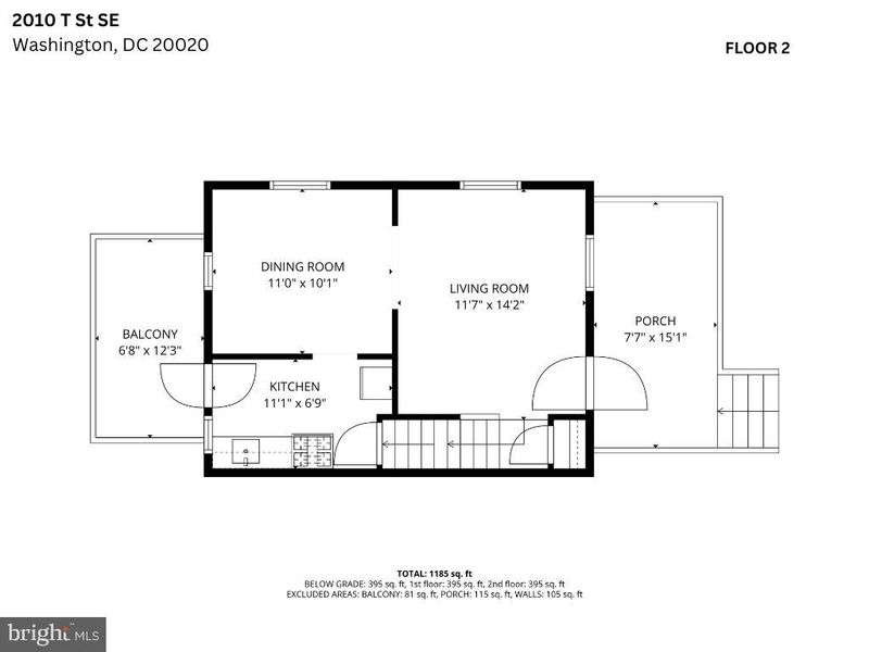 2010 T St SE, Washington, DC 20020