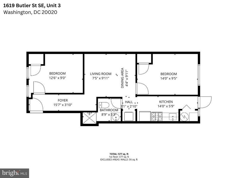 1619 Butler St SE #3, Washington, DC 20020