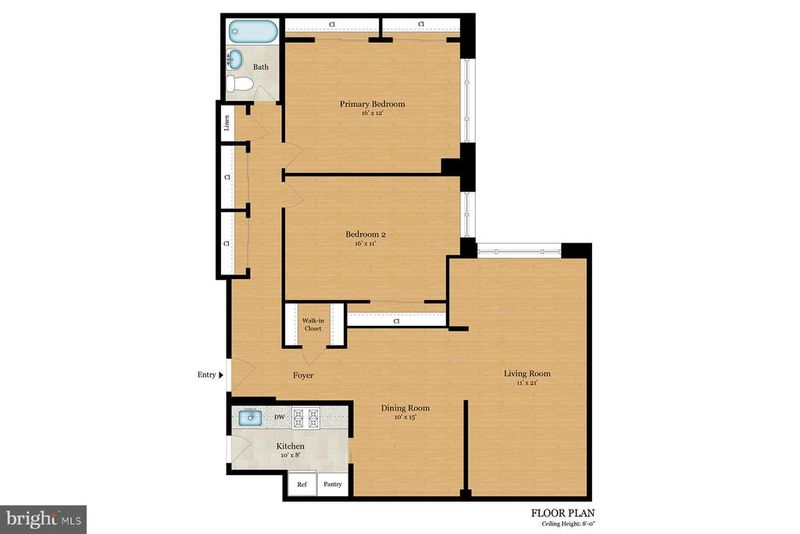 3900 Tunlaw Rd NW #103, Washington, DC 20007