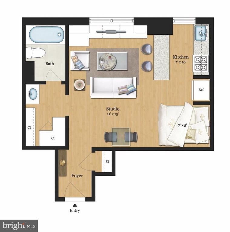 2130 N St NW #107, Washington, DC 20037