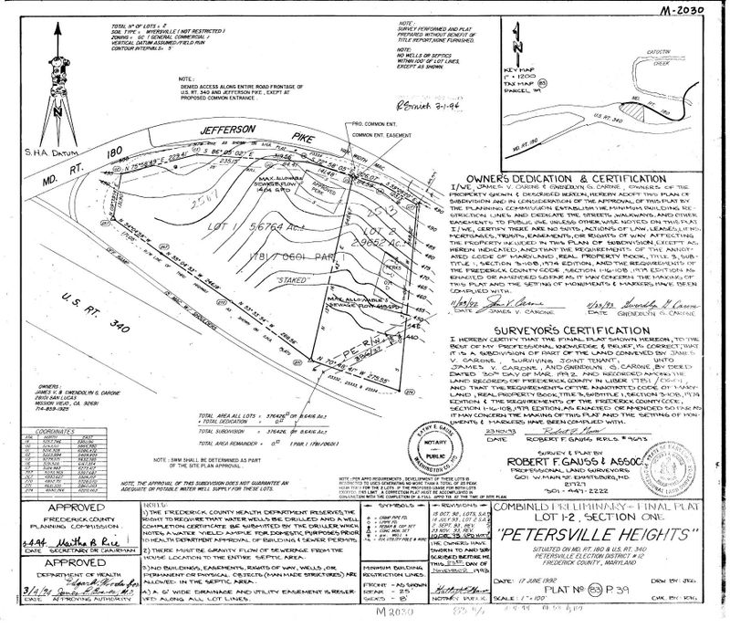 2507 Jefferson PIKE, Jefferson, MD 21755