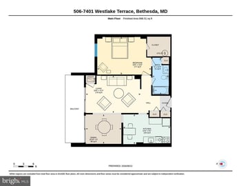 7401 Westlake Ter #506, Bethesda, MD 20817