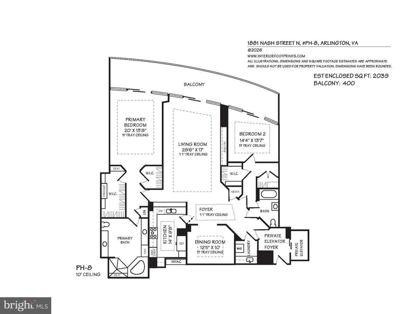 1881 N Nash St #PH8, Arlington, VA 22209