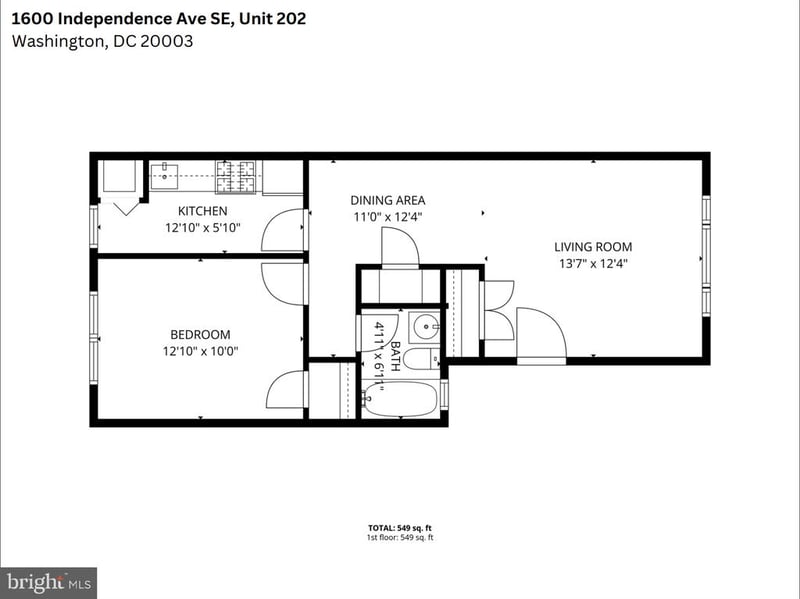 1600 Independence Ave SE #202, Washington, DC 20003