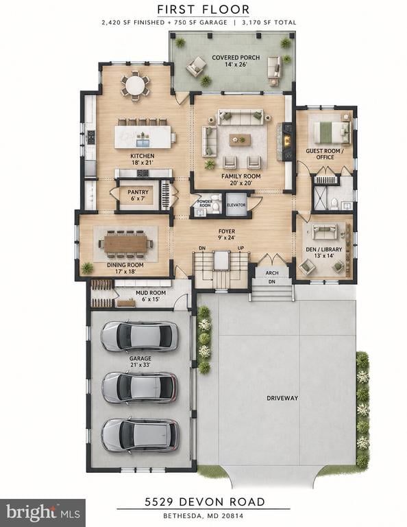 5529 Devon Rd, Bethesda, MD 20814