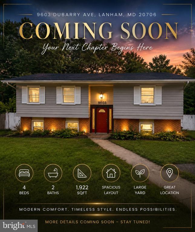 9603 Dubarry Ave, Lanham, MD 20706