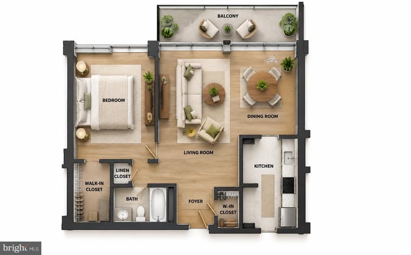 4141 N Henderson Rd #307, Arlington, VA 22203