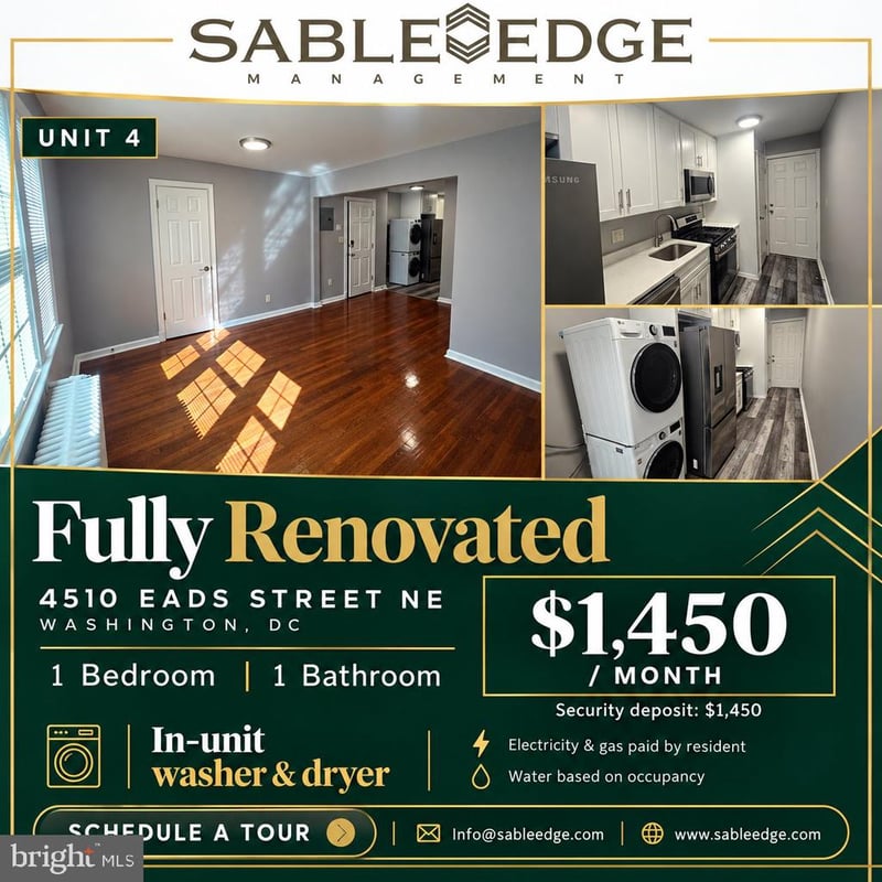 4510 Eads St NE #4, Washington, DC 20019