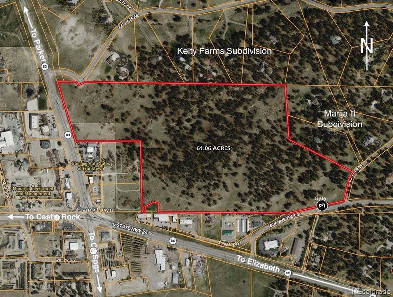 2190 N State Highway 83, Franktown, CO 80116