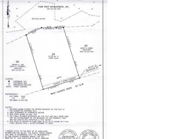 1869 W Canning Dr, Mount Pleasant, SC 29466