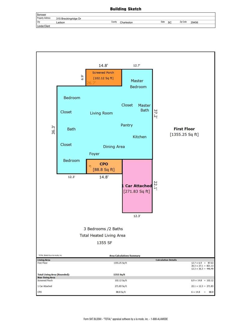 315 Breckingridge Dr, Ladson, SC 29456