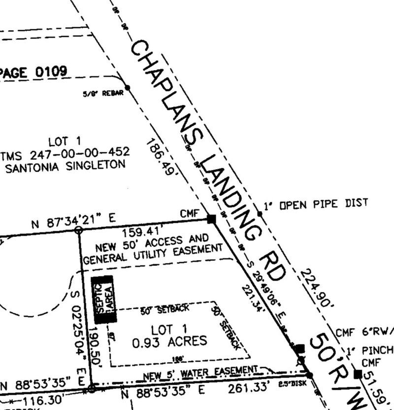 0 Chaplins Landing Rd Lot 1, Hollywood, SC 29449