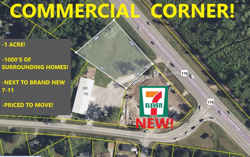 925 St James Ave #Hwy 176, Summerville, SC 29486