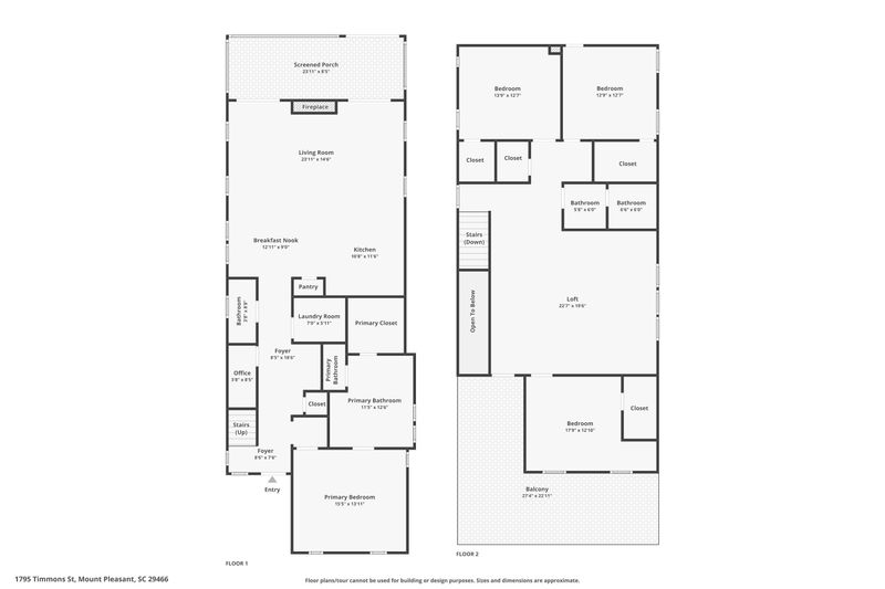 1795 Timmons St, Mount Pleasant, SC 29466