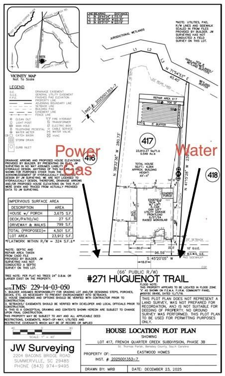 271 Huguenot Trl, Huger, SC 29450