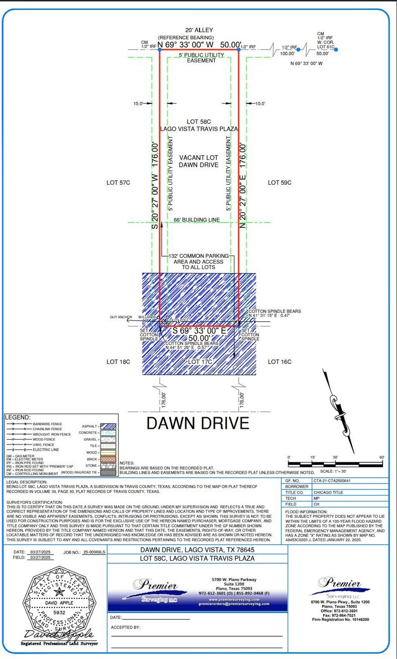 Lot 58C Dawn DR, Leander, TX 78645