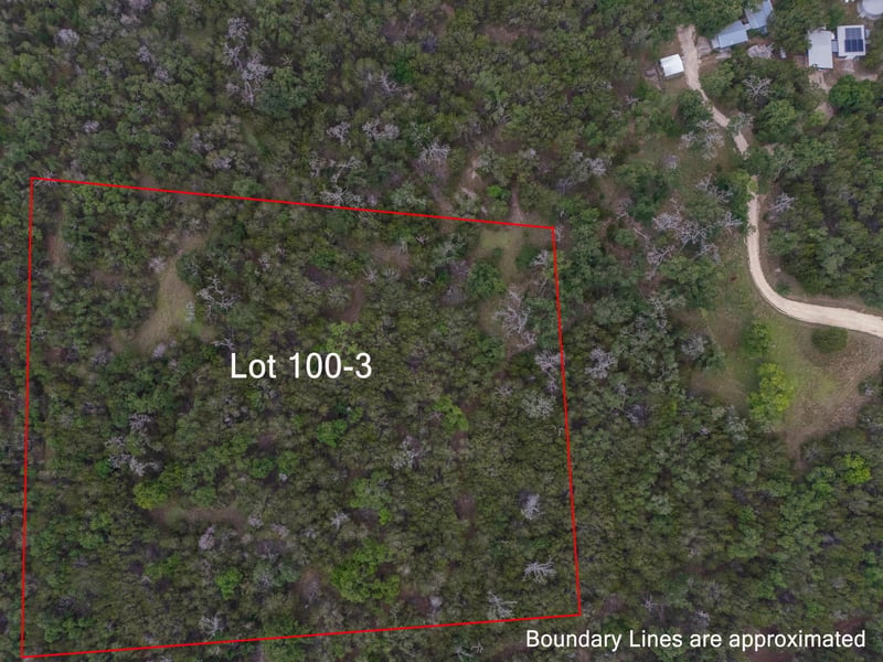 Lot 100-3 S Rainbow Ranch RD, Wimberley, TX 78676