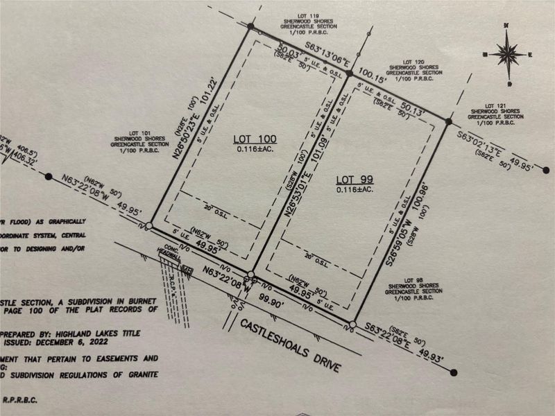 0 Castleshoals DR, Granite Shoals, TX 78654