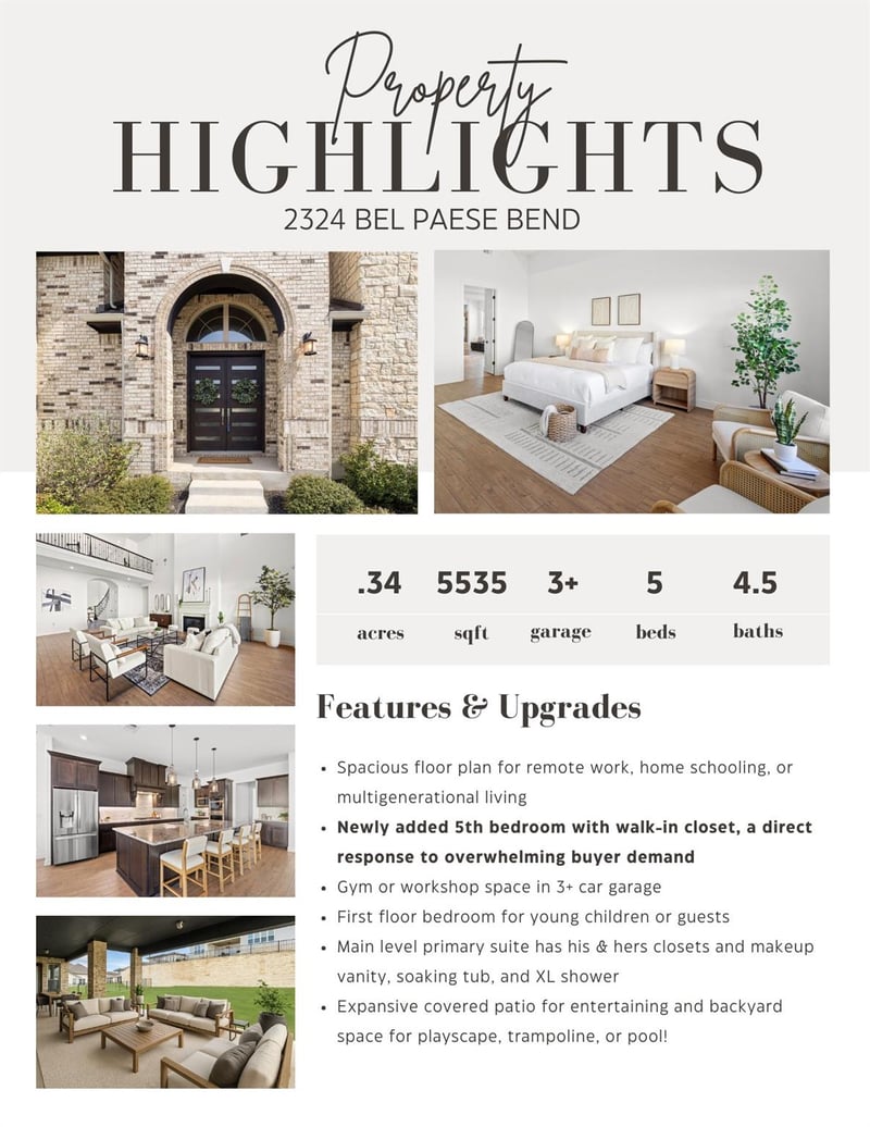 2324 Bel Paese BND, Leander, TX 78641