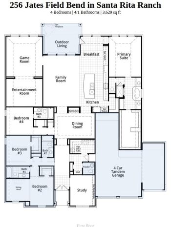256 Jates Field BND, Liberty Hill, TX 78642