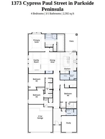 1373 Cypress Paul ST, Georgetown, TX 78628