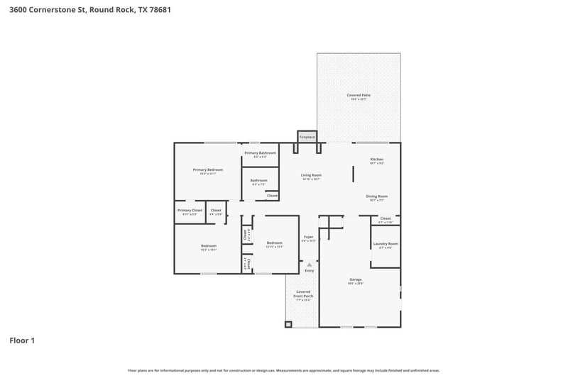 3600 Cornerstone ST, Round Rock, TX 78681