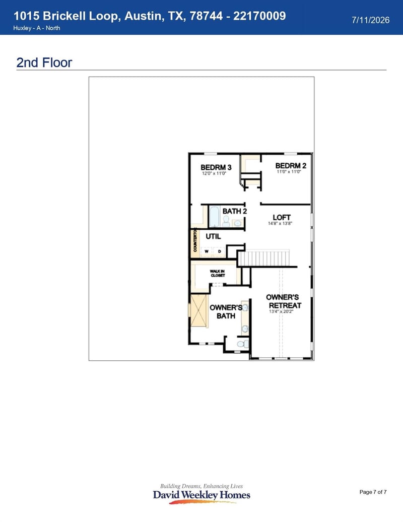 1015 Brickell Loop, Austin, TX 78744