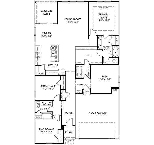 3310 Prickly Pear Dr, Monroe, NC 28110