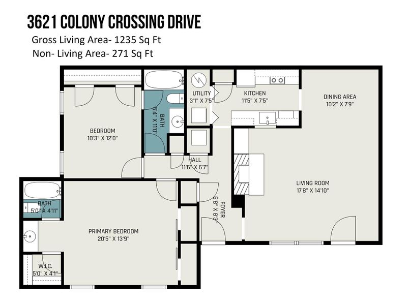 3621 Colony Crossing Dr, Charlotte, NC 28226